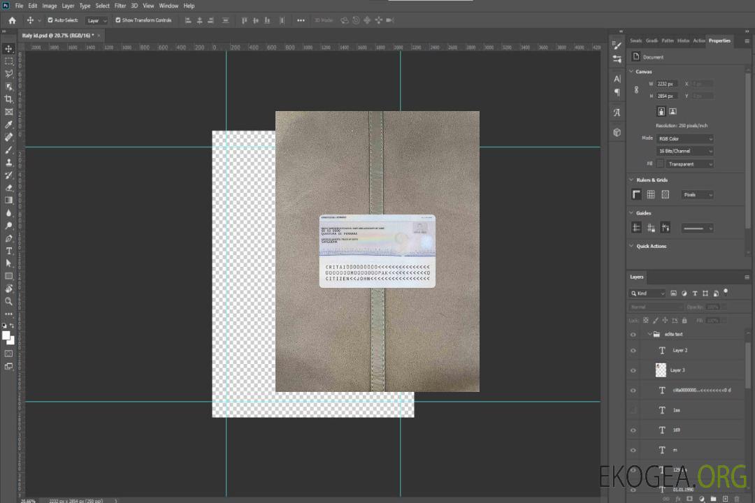 Permis de séjour en Italie nouveau photolook RETOUR template